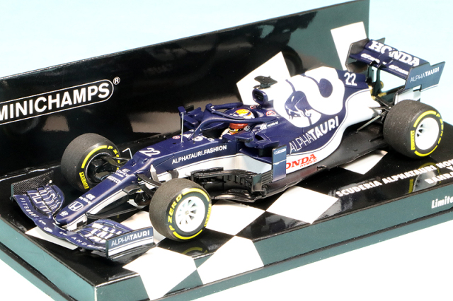 ミニチャンプス 1/43 スクーデリア アルファタウリ AT03 バーレーンGP