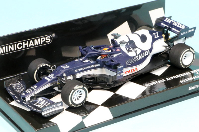 ミニチャンプス 1/43 スクーデリア アルファタウリ AT03 バーレーンGP