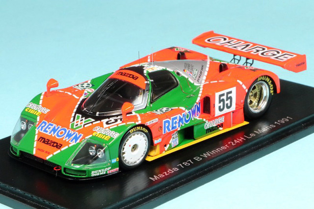 スパーク 1/43 マツダ 787B ルマン 24h 1991 Winner No.55 43LM91