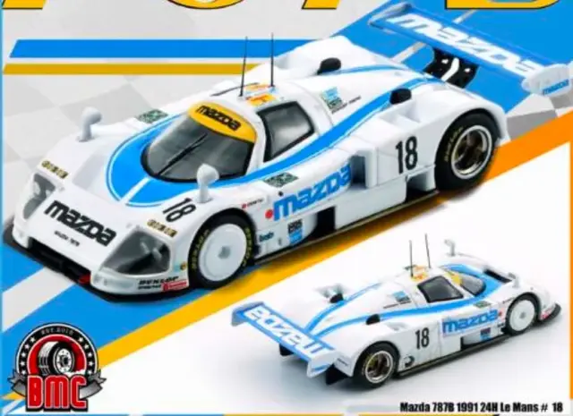 予約］1/64 BMクリエイション マツダ 787B 1991 ル・マン24h 6位 No.18