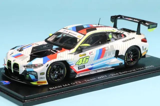 スパーク 1/43 BMW M4 GT3 No.46 チームWRT バサースト12h 2025 2位 V