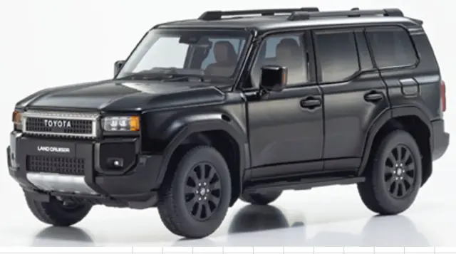 京商 1/43 トヨタ ランドクルーザー 300 ZX ブラック KSR43119BK