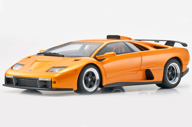 予約] 京商 1/18 ランボルギーニ ディアブロ GTR オレンジパール