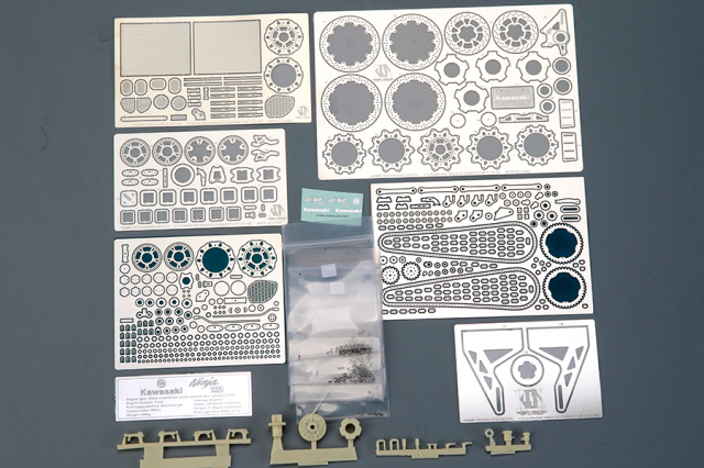 ホビーデザイン 1/12 カワサキ ニンジャ H2 カーボン ディティール