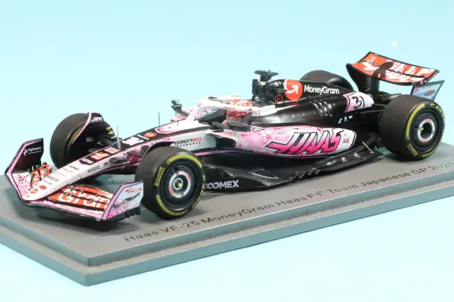 スパーク 1/43 ハース VF-25 日本GP 2025 O.ベアマン S9593 ミニカー