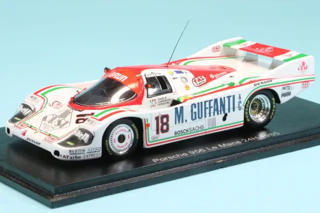 スパーク 1/43 ポルシェ 956 No.8 ルマン 1985 P.ベルモンド - M.デ