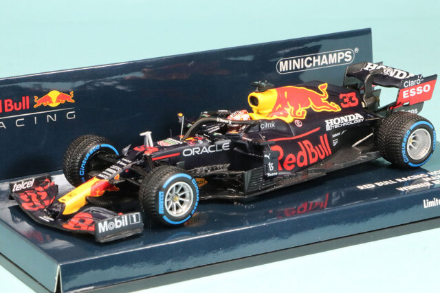 ミニチャンプス 1/18 レッドブル レーシング ホンダ RB16B フランスGP