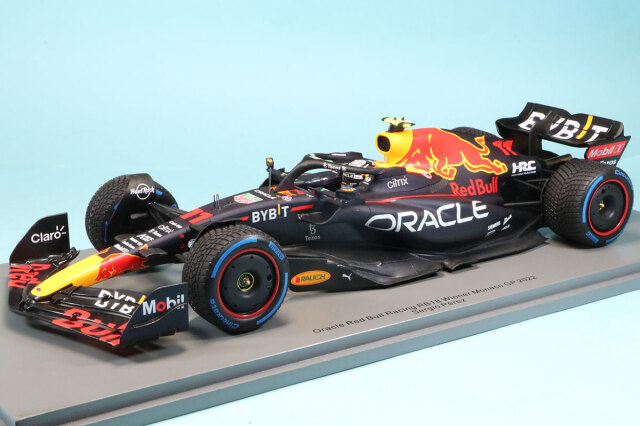 スパーク 1/43 レッドブル RB18 モナコGP 2022 S.ペレス モナコ初優勝