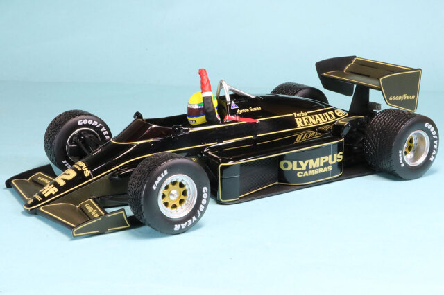 スパーク 1/43 ロータス 97T ベルギーGP 1985 A.セナ ノードライバー