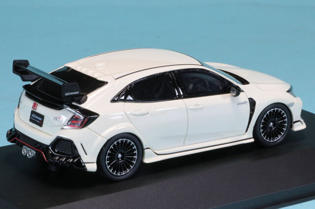 京商 1/43 ホンダ シビック タイプR 無限 ホワイト KSR43123W ミニカー