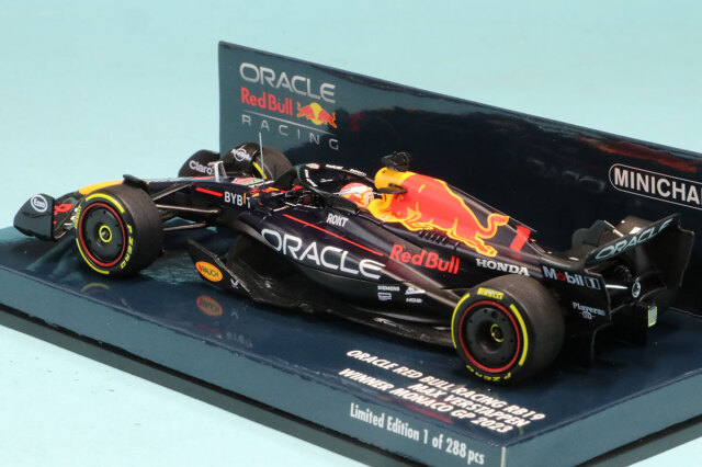ミニチャンプス 1/43 レッドブル RB19 モナコGP 2023 M