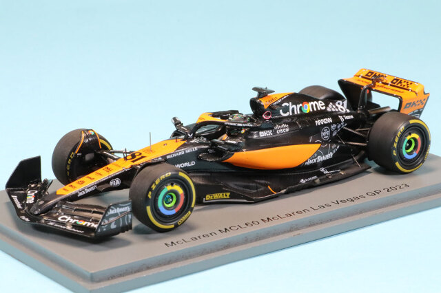 スパーク 1/43 マクラーレン MCL38 モナコGP 2024 O.ピアストリ S9539