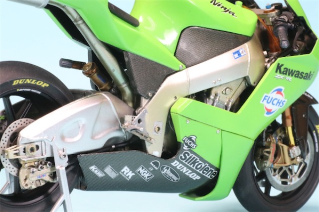 受注製作見本] ロムファクトリー 1/12 カワサキ ZX-RR モトGP 2002