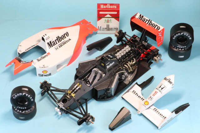 ロムファクトリー 1/12 マクラーレン MP4/6 1991 A.セナ フル