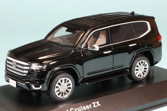 京商 1/43 トヨタ ランドクルーザー 300 ZX ブラック KSR43119BK