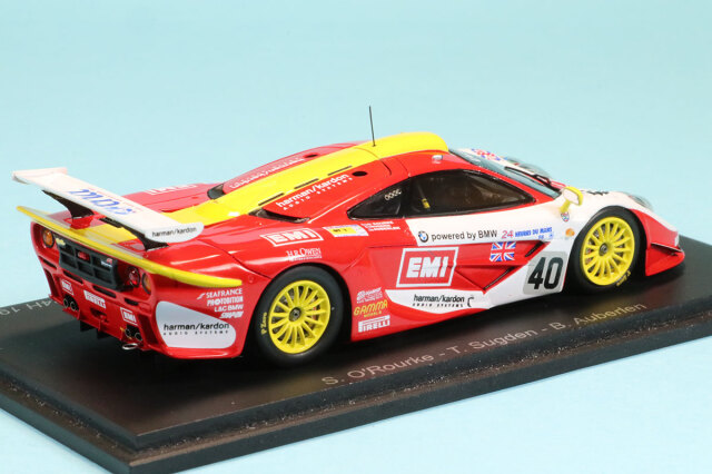 スパーク 1/43 マクラーレン F1 GTR ガルフ ダビドフ ルマン 1998 No