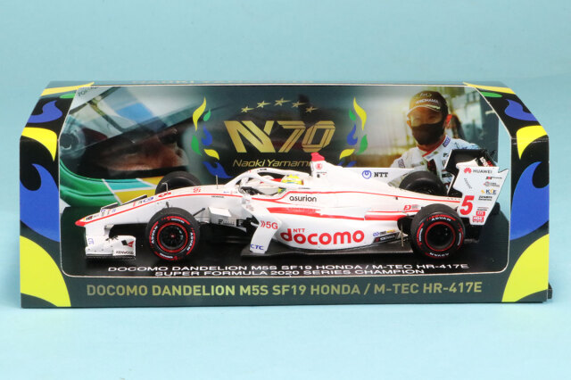 特注スパーク 1/43 ドコモ ダンデライアン M5S SF19 ホンダ/M-TEC HR