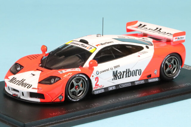 スパーク 1/43 マクラーレン F1 GTR マルボロ BPR ツーハイ 1996 No.2