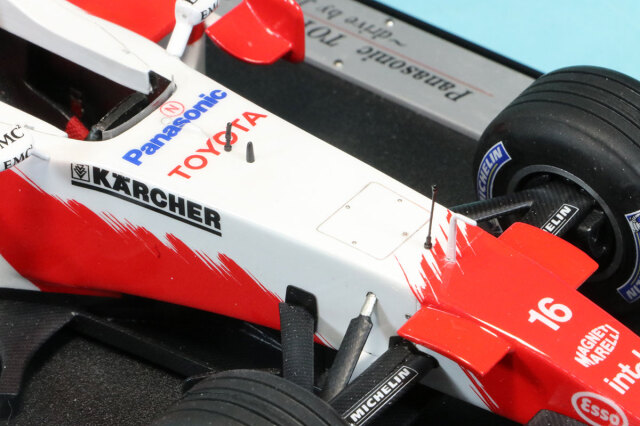 個人製作完成品 委託販売品 1/20 トヨタ TF105 2005 J.トゥルーリー