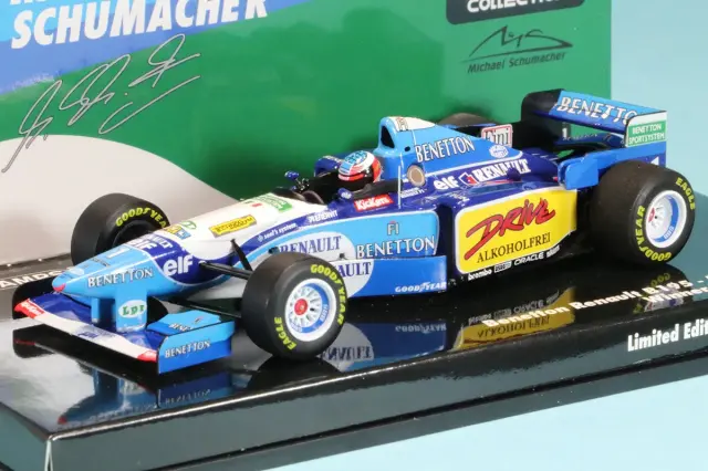 シューマッハショップ特注イクソ 1/43 フェラーリ F300 フランスGP