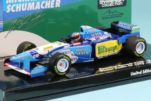 予約] ミニチャンプス 1/43 ウィリアムズ FW19 ルノー 1997 ワールド
