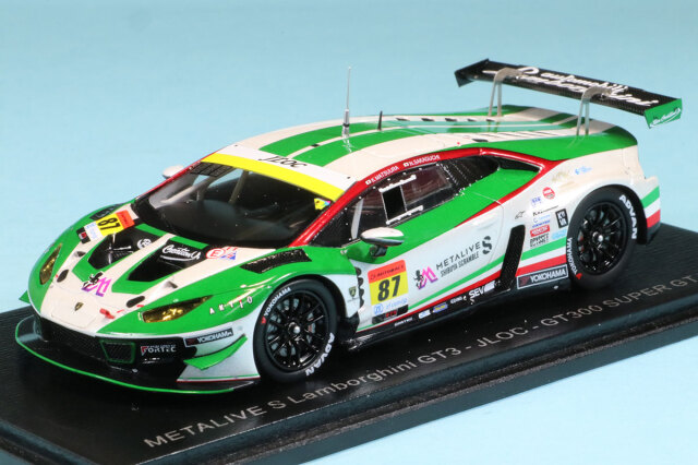 スパーク 1/43 メタライブ S ランボルギーニ ウラカン GT3 No.87 JLOC