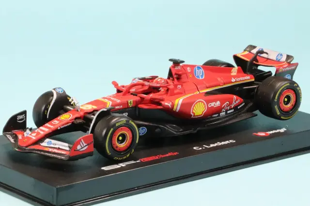 ルックスマート 1/43 フェラーリ SF-23 イタリア GP 2023 C.ルクレール