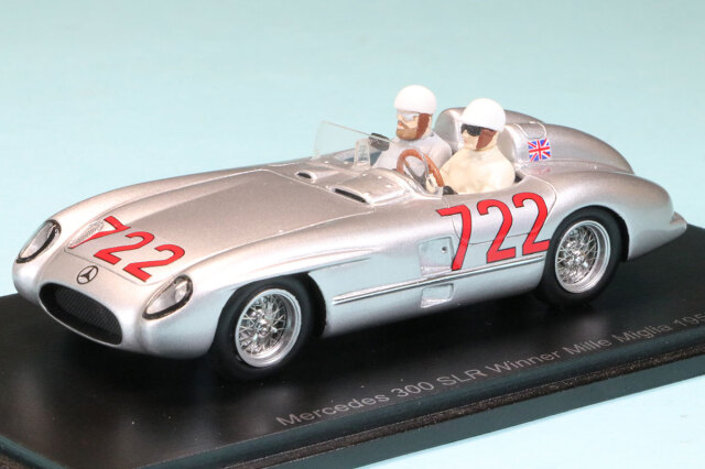 スパーク 1/43 メルセデスベンツ 300 SLR ミレミリア 1955 No.658