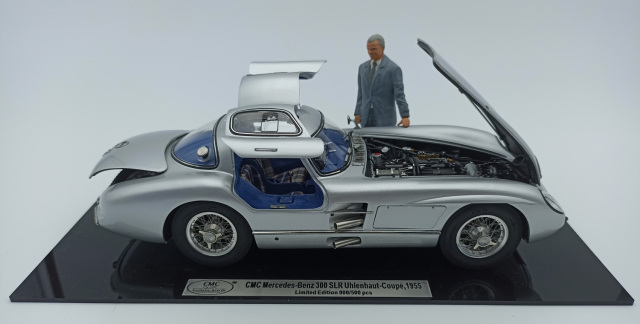 CMC 1/18 メルセデスベンツ 300 SLR クーペ 1955 ルドルフ・ウーレン