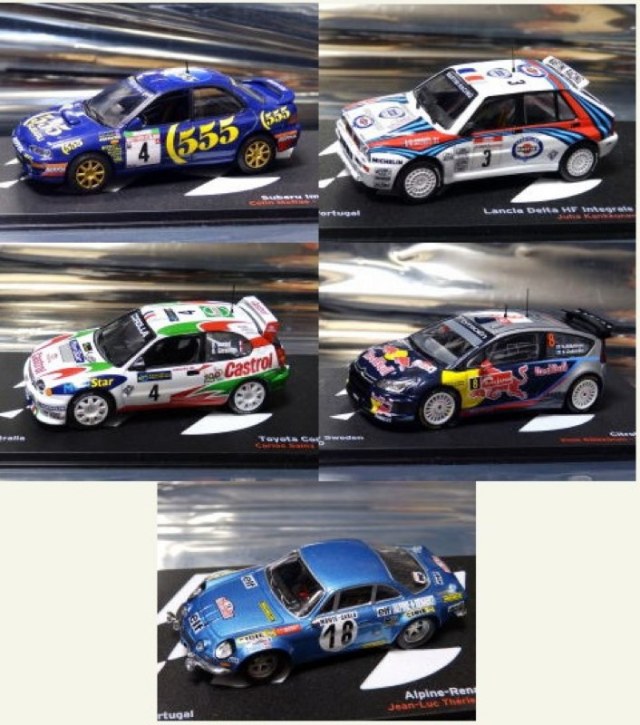 ミュージアムコレクション 1/43 週間ラリーカーコレクションタバコ3