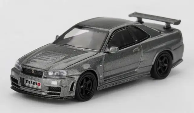 予約] MINI-GT 1/64 ニッサン スカイライン GT-R ダークメタルグレー