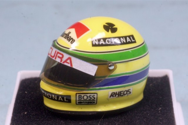 JFクリエーション 1/12 ヘルメット アイルトン・セナ 1991 カナダGP