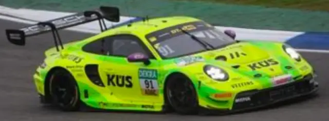 予約] スパーク 1/43 ポルシェ 911 GT3 R DTM ニュルブルクリンク 2021