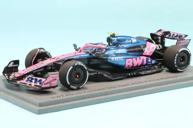スパーク 1/43 アルピーヌ A524 ブラジルGP 2024 P.ガスリー F1通算150