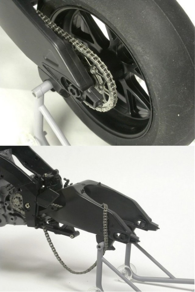 トップスタジオ 1/12 チェーンセット 4 カワサキ ニンジャ ZX-RR用