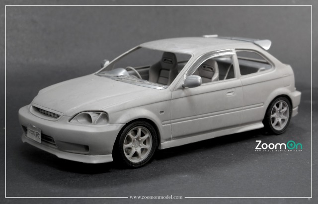 ZoomOn 1/24 トランスキット ホンダ シビック タイプR EK9 後期型
