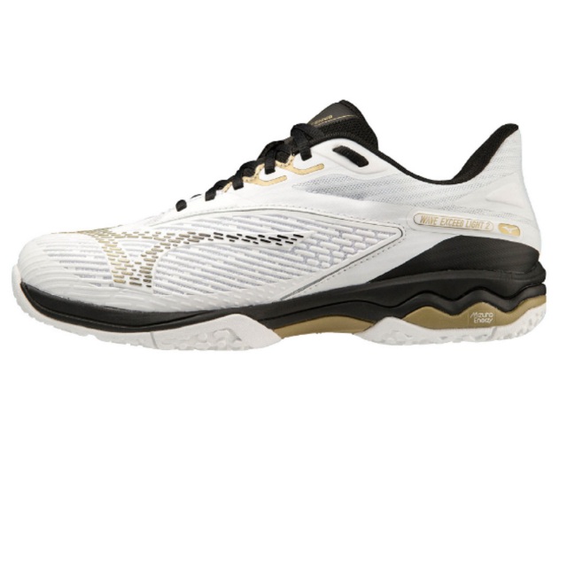 ミズノ テニスシューズ ウェーブエクシードライト2 SW OC ホワイト