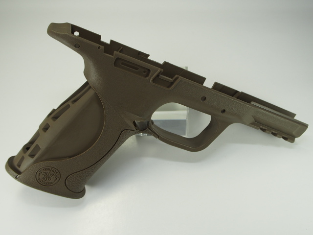 Nebula 東京マルイ M&P9用 リアル刻印フレーム (BK/TAN)