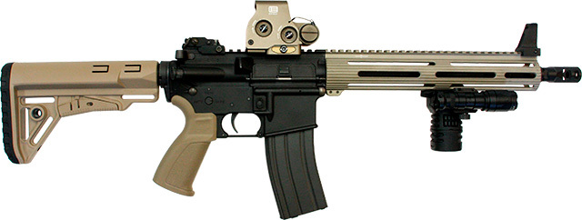 実物】 NCSTAR DLG TBS SHARP ストック Mil Spec BK