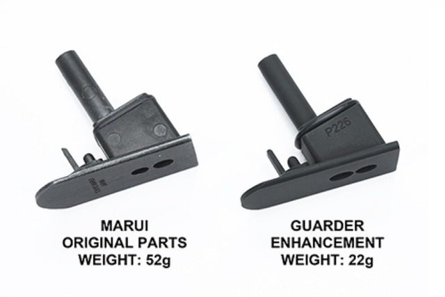 GUARDER 東京マルイ P226/E2対応 アルミマガジンベースマウント (P226
