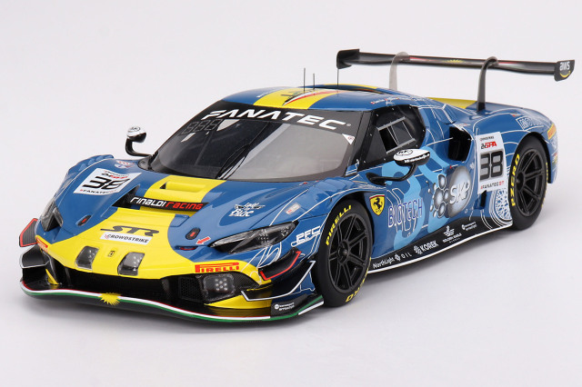1/18 フェラーリ 296 GT3 スパ24時間 2023 #38 SR Racing - サンリッチ