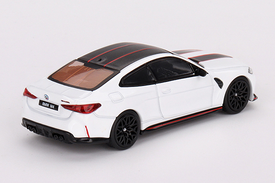 MINI GT 1/64 BMW M4 CSL アルピンホワイト(右ハンドル) - サンリッチ