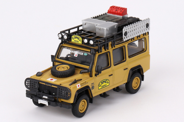 MINI GT 1/64 ランドローバー ディフェンダー 110 キャメルトロフィー