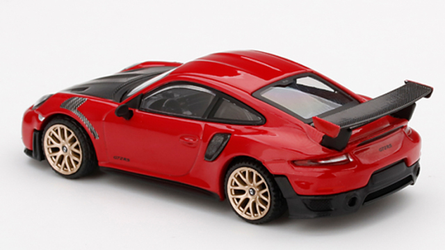 MINI GT 1/64 ポルシェ 911(991) GT2 RS レッド(左ハンドル)台湾限定
