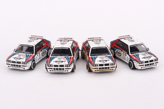 MINI GT 1/64 ランチア デルタ HF インテグラーレ エボルツィオーネ