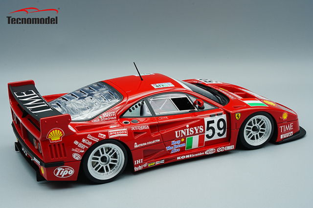 Tecnomodel 1/18 フェラーリ F40 GTE ル・マン24時間 1996 #59 P.Nappi