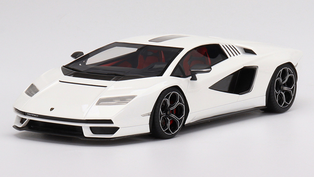 Top Speed 1/18 ランボルギーニ カウンタック LPI 800-4 Bianco
