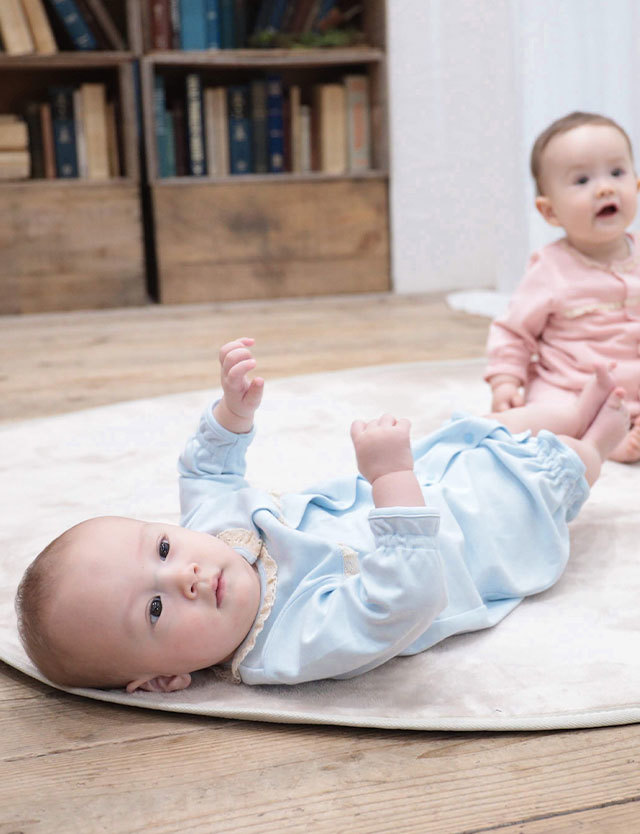 オーガニックコットン100％ 2WAYカバーオール＆ミトン 2点SET