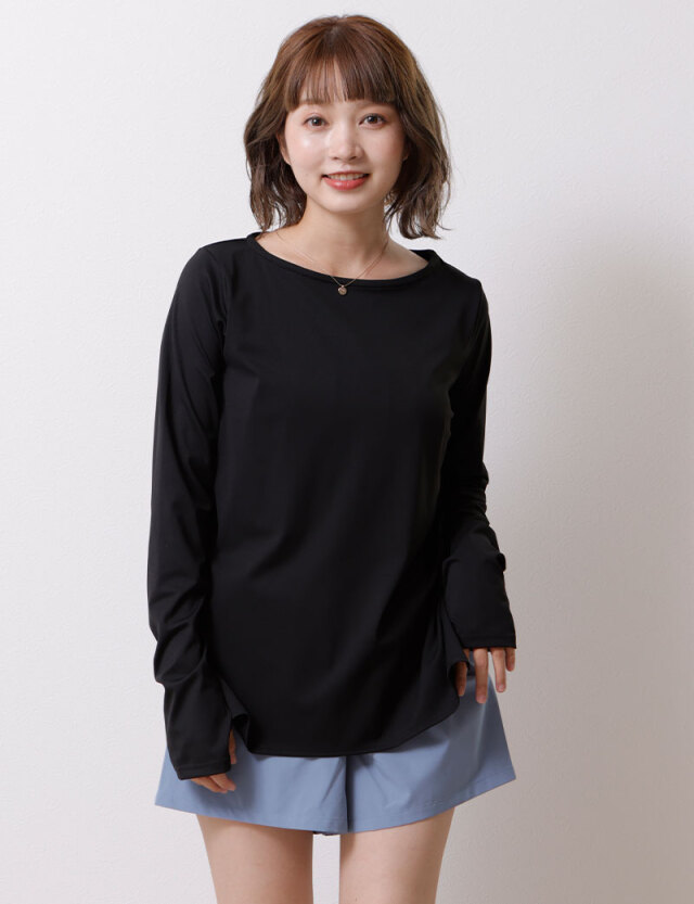 ラッシュガード 長袖 UVカットTシャツ マタニティOK | マタニティ