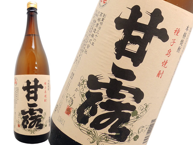 芋焼酎 黄金千貫芋 甘露25度 1800ml